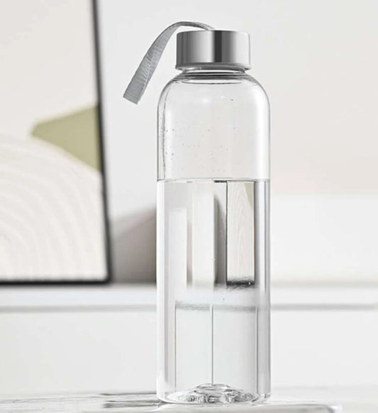 500ml Water Bottle Plastic (Clear)